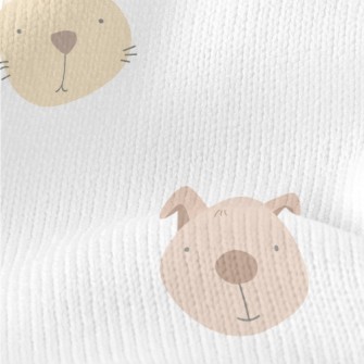 Silly Dog And Cat Stretch Jersey