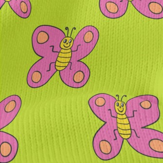 Funny Butterfly Graffiti Stretch Jersey