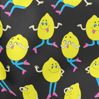 High Heels Lemon Lightweight Cotton Poplin