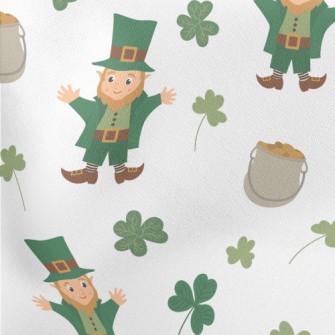 Dwarf And Gold Coins Lightweight Cotton Poplin