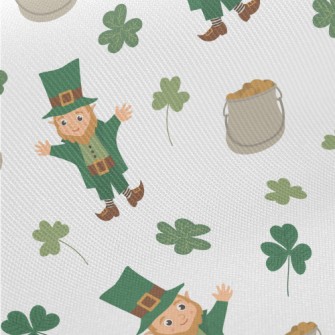 Dwarf And Gold Coins Midweight Cotton Poplin