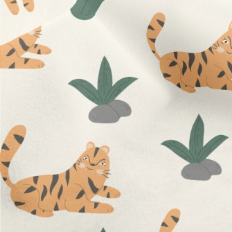 Tropical Leaves And Resting Ti Micro Fleece