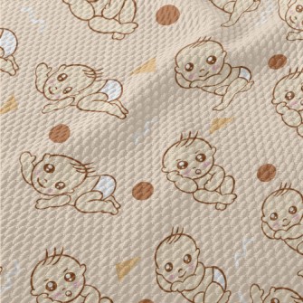 Baby In Diaper Birdseye Piqué