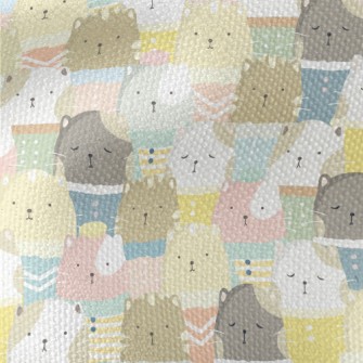 Colorful And Comfortable Cat W Waterproof Canvas