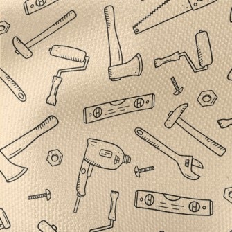 Graffiti Construction Tools Waterproof Canvas