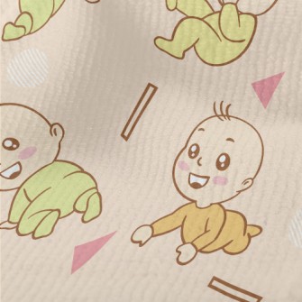 Baby Learning To Crawl Terry