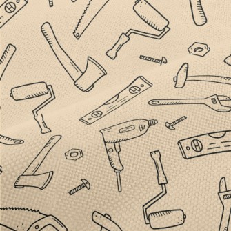 Graffiti Construction Tools Performance Linen