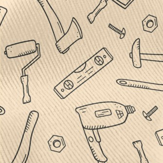 Graffiti Construction Tools Standard Corduroy