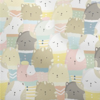 Colorful And Comfortable Cat W Dobby