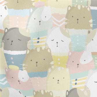 Colorful And Comfortable Cat W Stretch Ponte