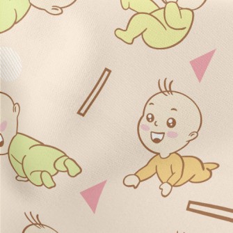 Baby Learning To Crawl Stretch Ponte