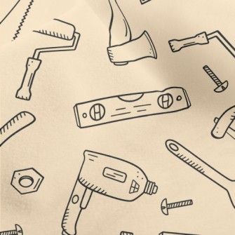 Graffiti Construction Tools Micro Fleece