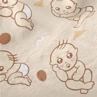 Baby In Diaper Minky