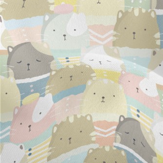 Colorful And Comfortable Cat W Lightweight Performance Linen