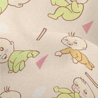 Baby Learning To Crawl Lightweight Performance Linen