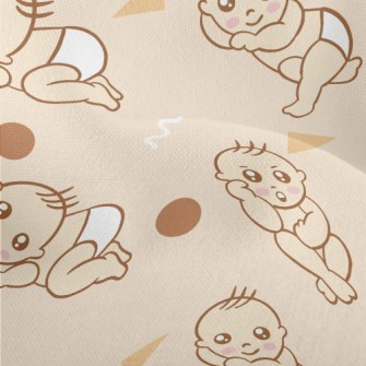 Baby In Diaper Lightweight Performance Linen