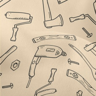 Graffiti Construction Tools Lightweight Performance Linen