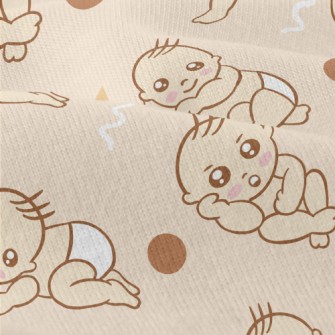 Baby In Diaper Modern Jersey