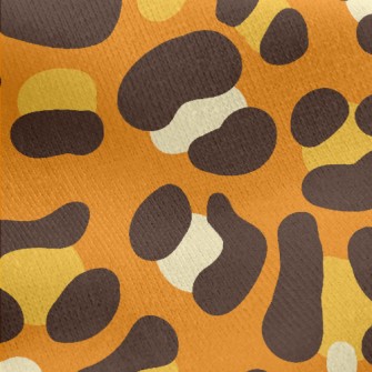 Fancy And Exquisite Leopard Pr Jersey Backed Fleece