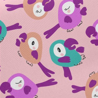 Tropical Exotic Parrot Midweight Cotton Poplin