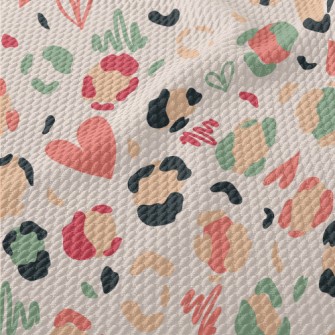 Colorful Animal Prints Birdseye Piqué