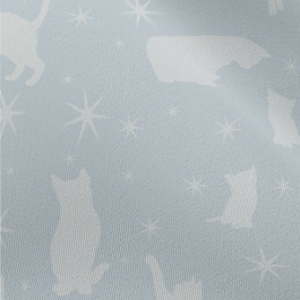 Silhouette Cats In Different P Chiffon