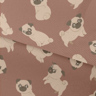 Clumsy And Cute Pug Waterproof Oxford