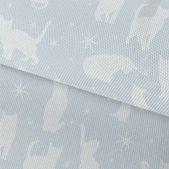 Silhouette Cats In Different P Waterproof Oxford