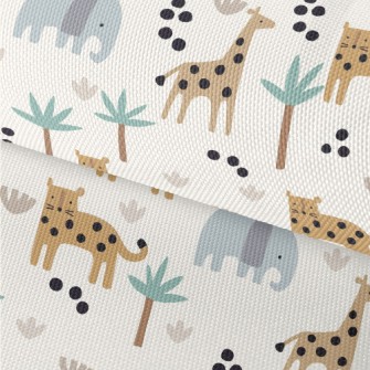 The Cute Grassland Animals Waterproof Oxford