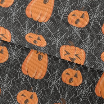 Happy Little Pumpkin And Spide Waterproof Oxford