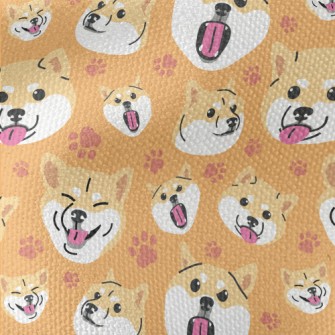 Funny Shiba Inu Waterproof Canvas