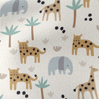 The Cute Grassland Animals Waterproof Canvas