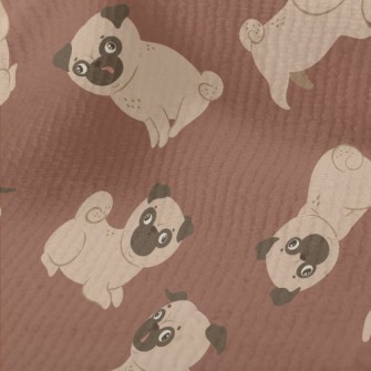 Clumsy And Cute Pug Terry
