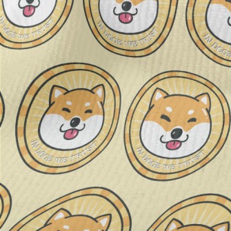 Coin-shaped Shiba Inu Terry