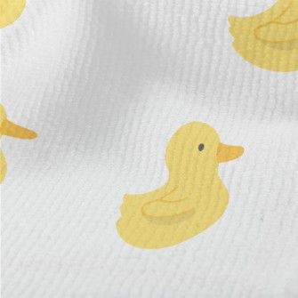 A Group Of Cute Yellow Ducklin Terry