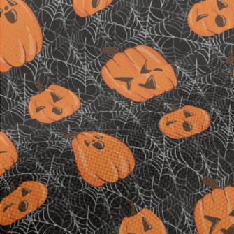 Happy Little Pumpkin And Spide Performance Linen