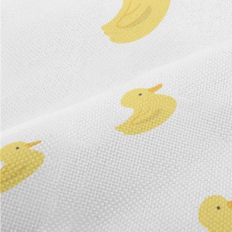 A Group Of Cute Yellow Ducklin Performance Linen