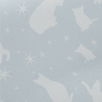 Silhouette Cats In Different P Twill