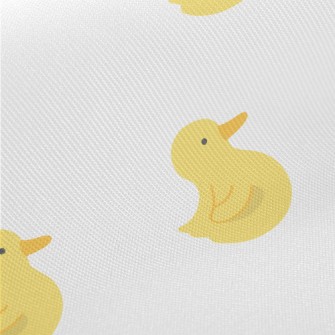 A Group Of Cute Yellow Ducklin Twill