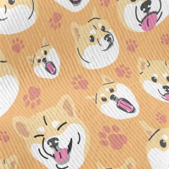 Funny Shiba Inu Standard Corduroy
