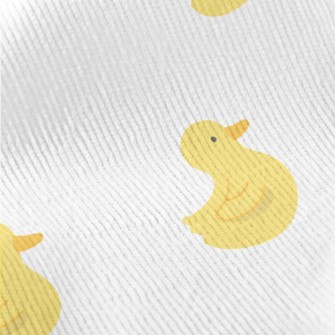 A Group Of Cute Yellow Ducklin Standard Corduroy