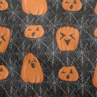 Happy Little Pumpkin And Spide Dobby