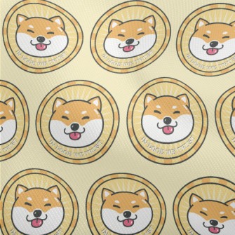 Coin-shaped Shiba Inu Dobby