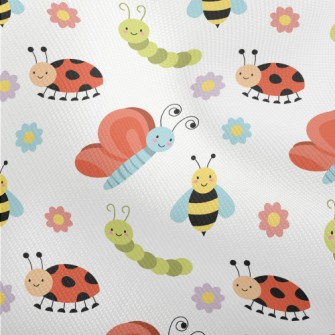 Happy Butterfly Bee Ladybug Dobby