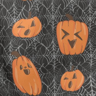 Happy Little Pumpkin And Spide Stretch Ponte