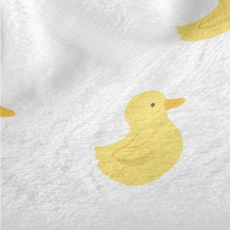 A Group Of Cute Yellow Ducklin Minky
