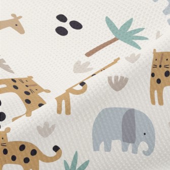 The Cute Grassland Animals Piqué