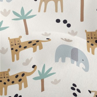 The Cute Grassland Animals Lightweight Performance Linen