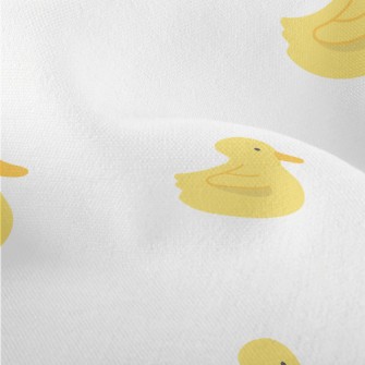 A Group Of Cute Yellow Ducklin Lightweight Performance Linen