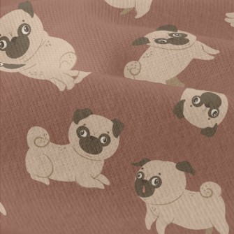 Clumsy And Cute Pug Modern Jersey